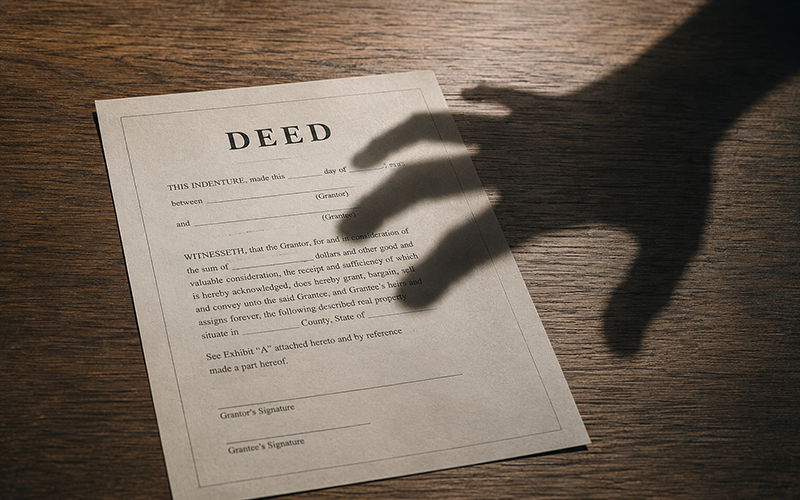 Principle Abstract Deed Fraud Alert Monitoring by County